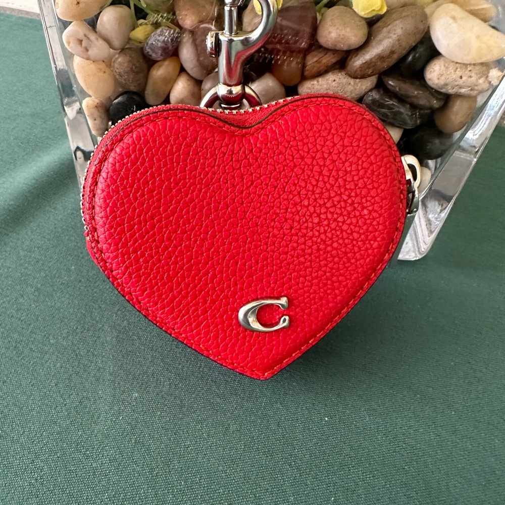 Coach Heart Coin Purse